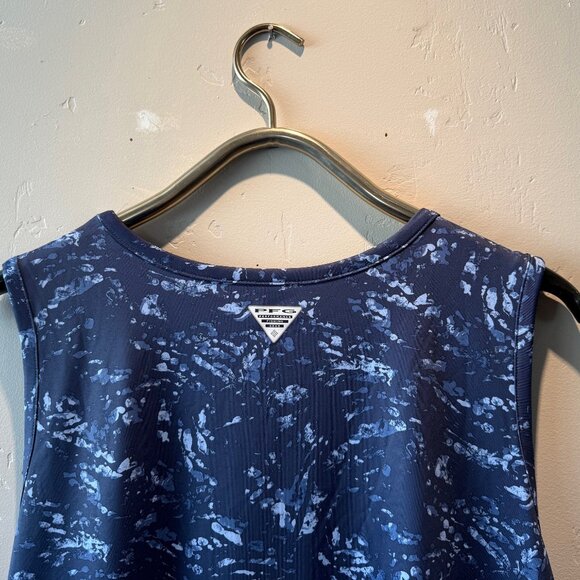 Columbia Plus Size Dress 2X – Nocturnal Winding Waters Print Hiking Travel - Picture 4 of 4